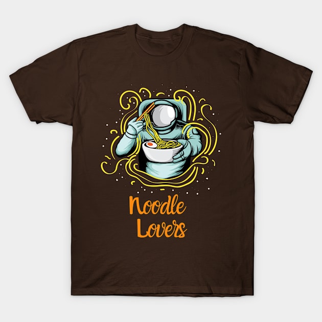 Noodle Lovers T-Shirt by julia_printshop